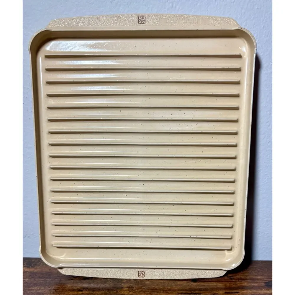 Vintage LITTONWARE Reversible Bacon Meat Roasting Rack Tray 39437 Microwave Use